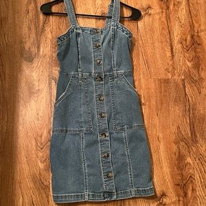 Denim dress size XS